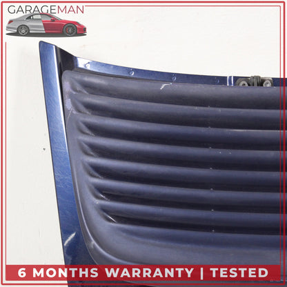 1999-2005 Porsche 911 Carrera 996 Engine Lid Cover w/ Spoiler Lift Blue OEM