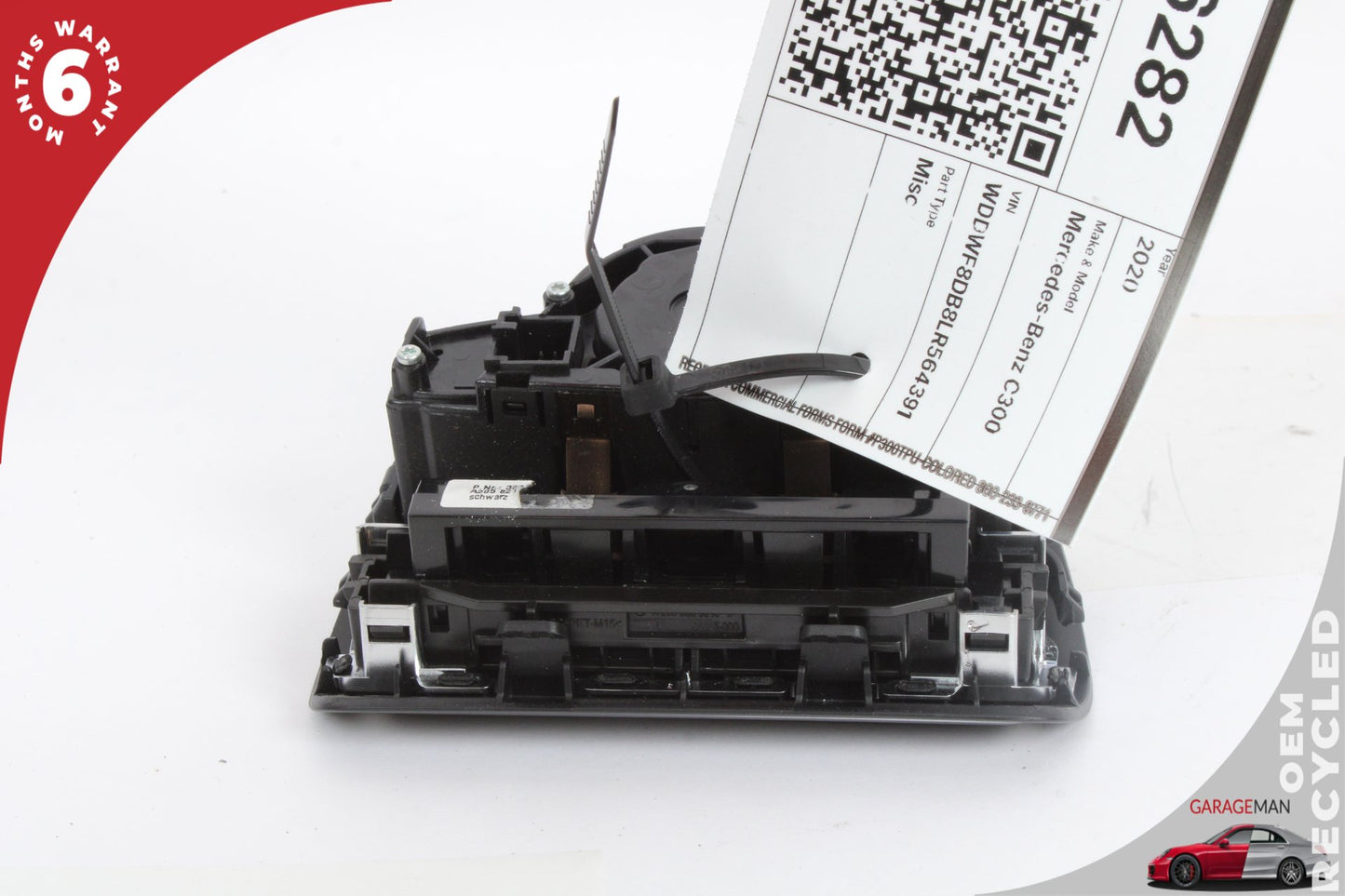2015-2020 Mercedes W205 C300 Headlight Fog Light Switch Control Module OEM