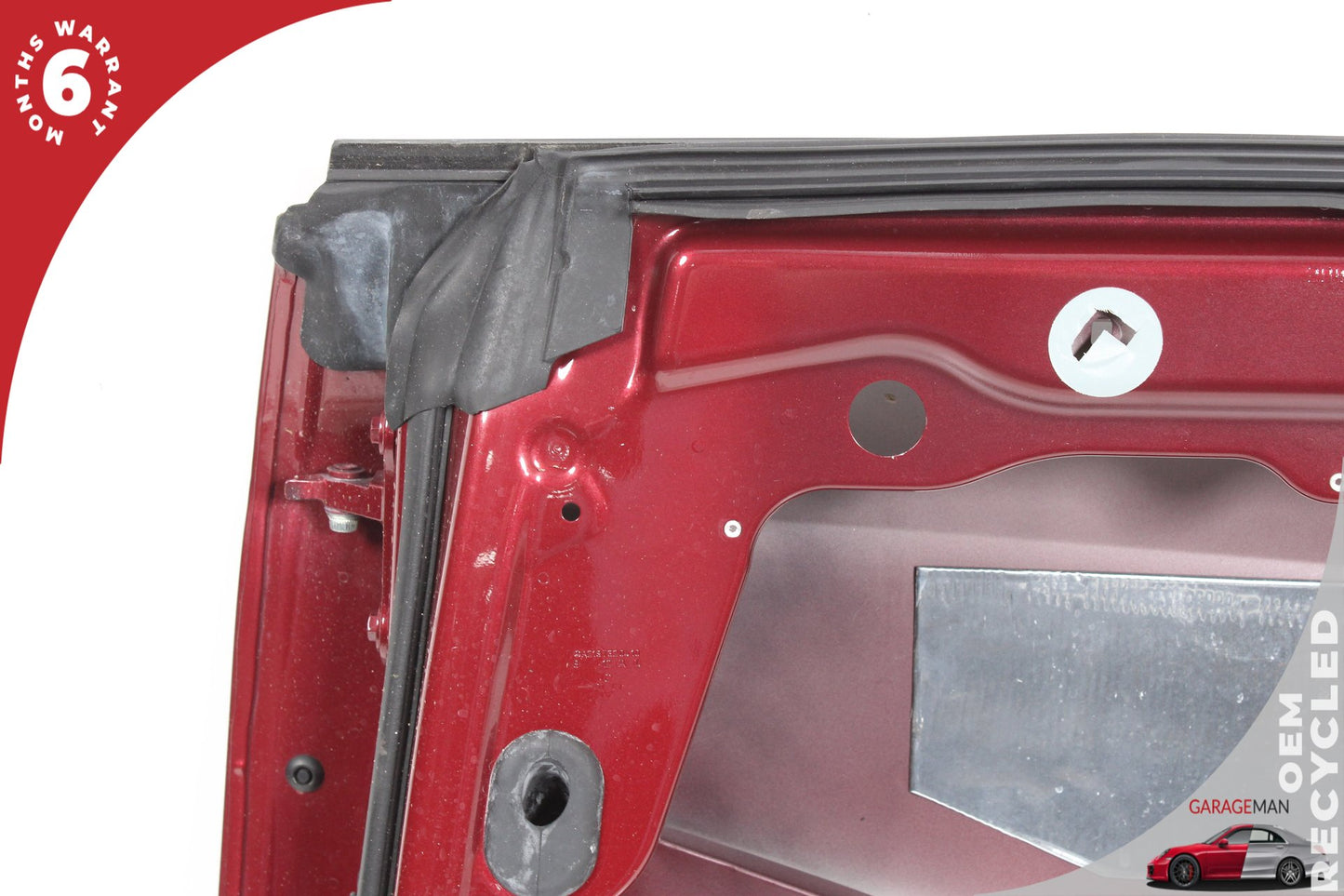 2012-2018 Mercedes W218 CLS550 Rear Right Passenger Side Door Shell Red OEM