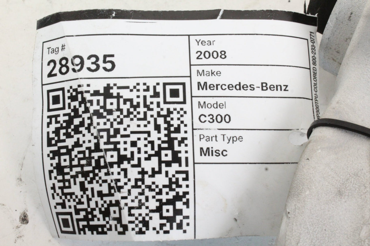 2008-2017 Mercedes-Benz C300 W204 Sedan Right Front Lower Control Arm 20446 OEM