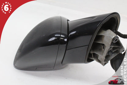 2011-2014 Porsche Cayenne 958 Front Left Side Door Rear View Mirror Black OEM
