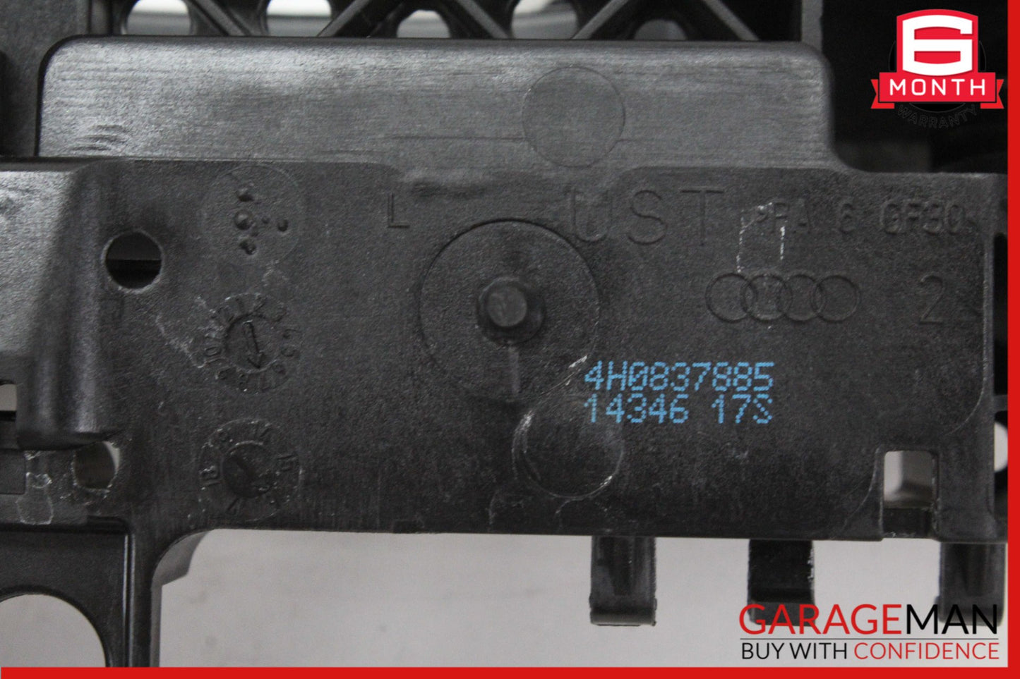 2012-2018 Audi A6 A7 Rear Left Driver Side Exterior Door Handle 4H0837885 OEM