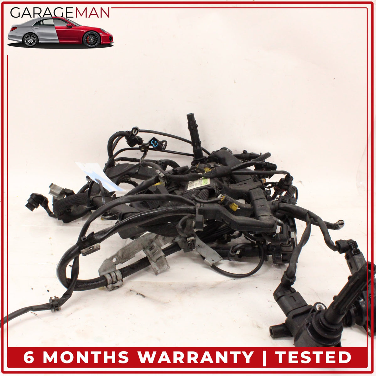 2006-2009 Mercedes W203 C230 Engine Wiring Harness w/ Ignition Coils OEM