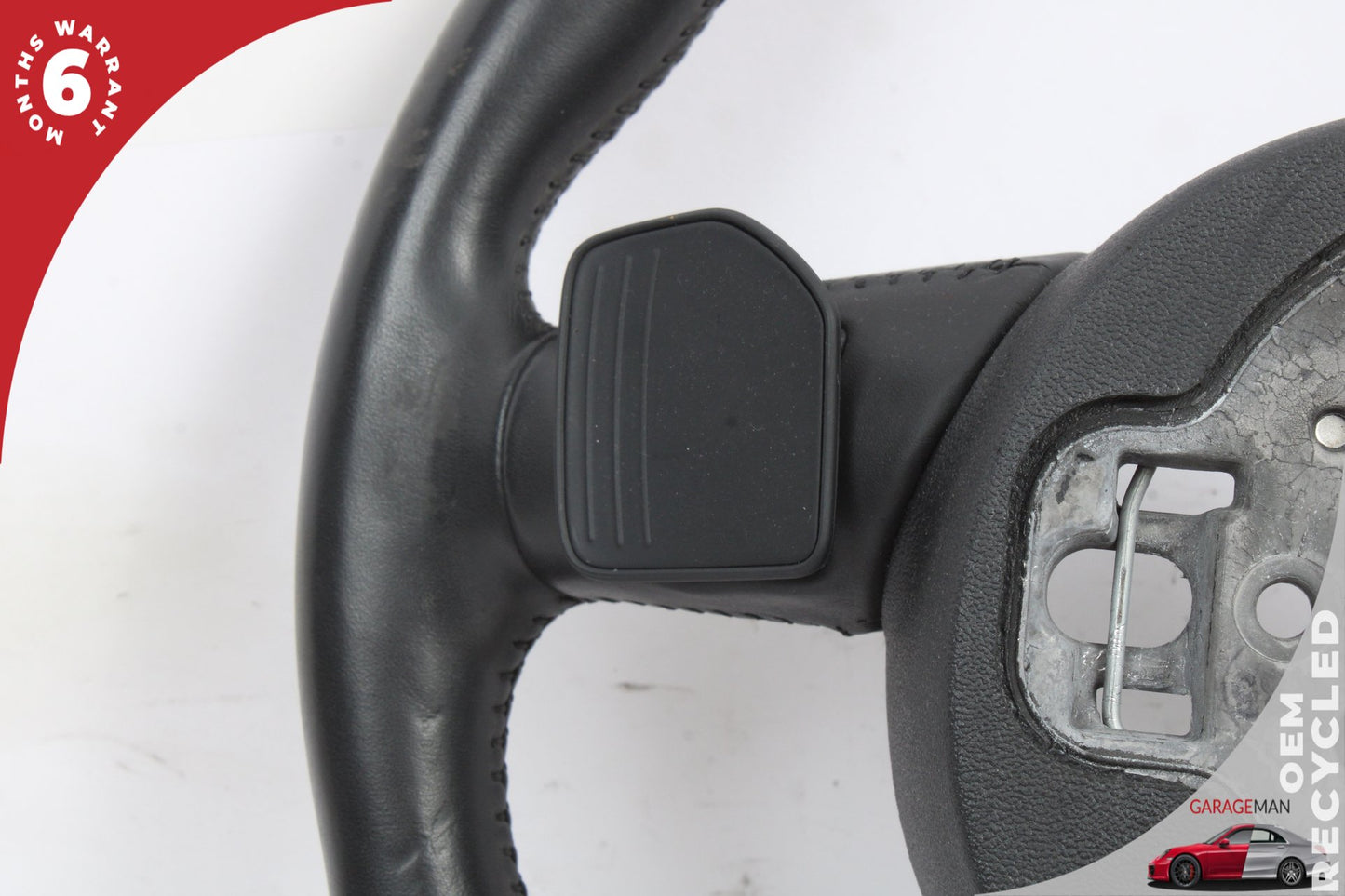 12-18 Audi A6 C7 Sedan Sport Flat Bottom Steering Wheel w/ Paddle Shifters