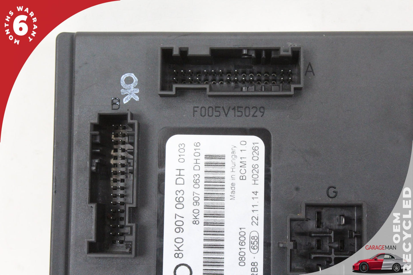 2009-2017 Audi A5 Q5 SQ5 A4 Onboard Supply Control Module Unit 8K0907063DH OEM