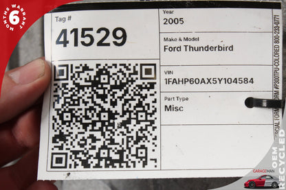 2003-2005 Ford Thunderbird RWD 3.9L Automatic Transmission OEM 126K Miles