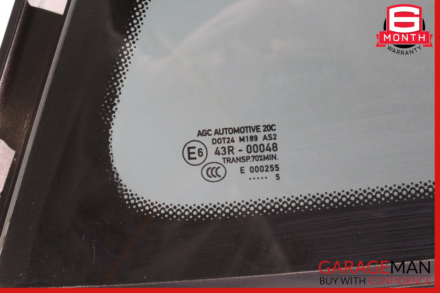 2014-2016 Porsche Cayman 981 Rear Left Side Quarter Window Glass 98154311105 OEM