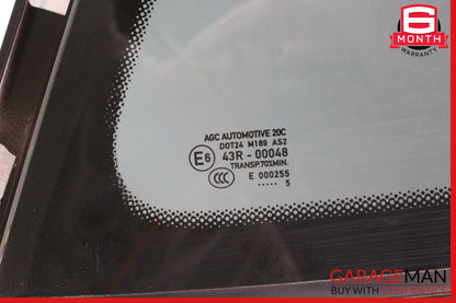2014-2016 Porsche Cayman 981 Rear Left Side Quarter Window Glass 98154311105 OEM