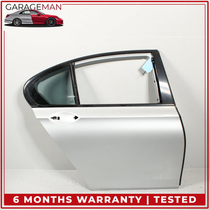 2009-2015 BMW 740i F01 Rear Right Passenger Side Door Shell Silver Metallic OEM