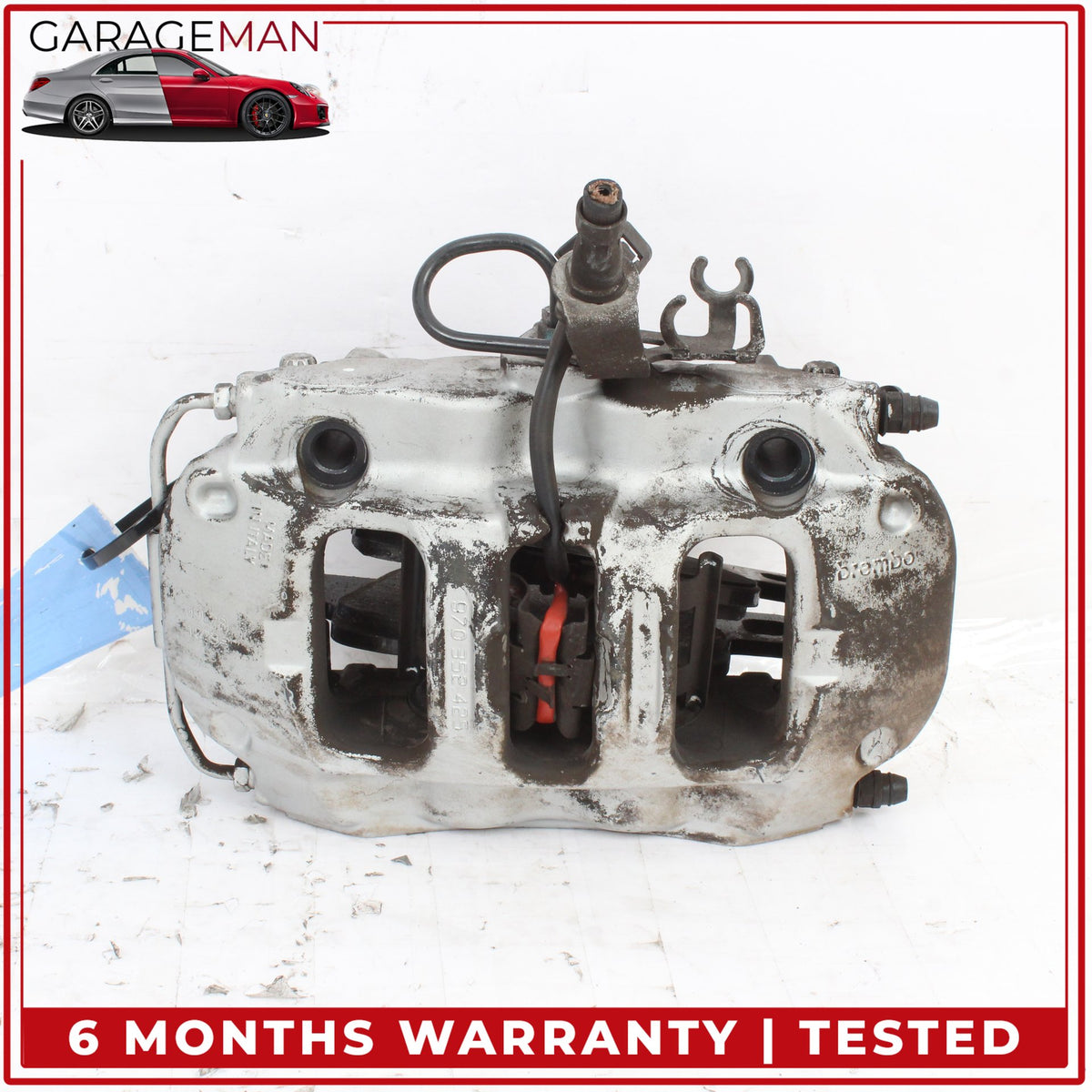 2010-2024 Porsche Panamera 970 Rear Left and Right Side Brake Caliper Set OEM