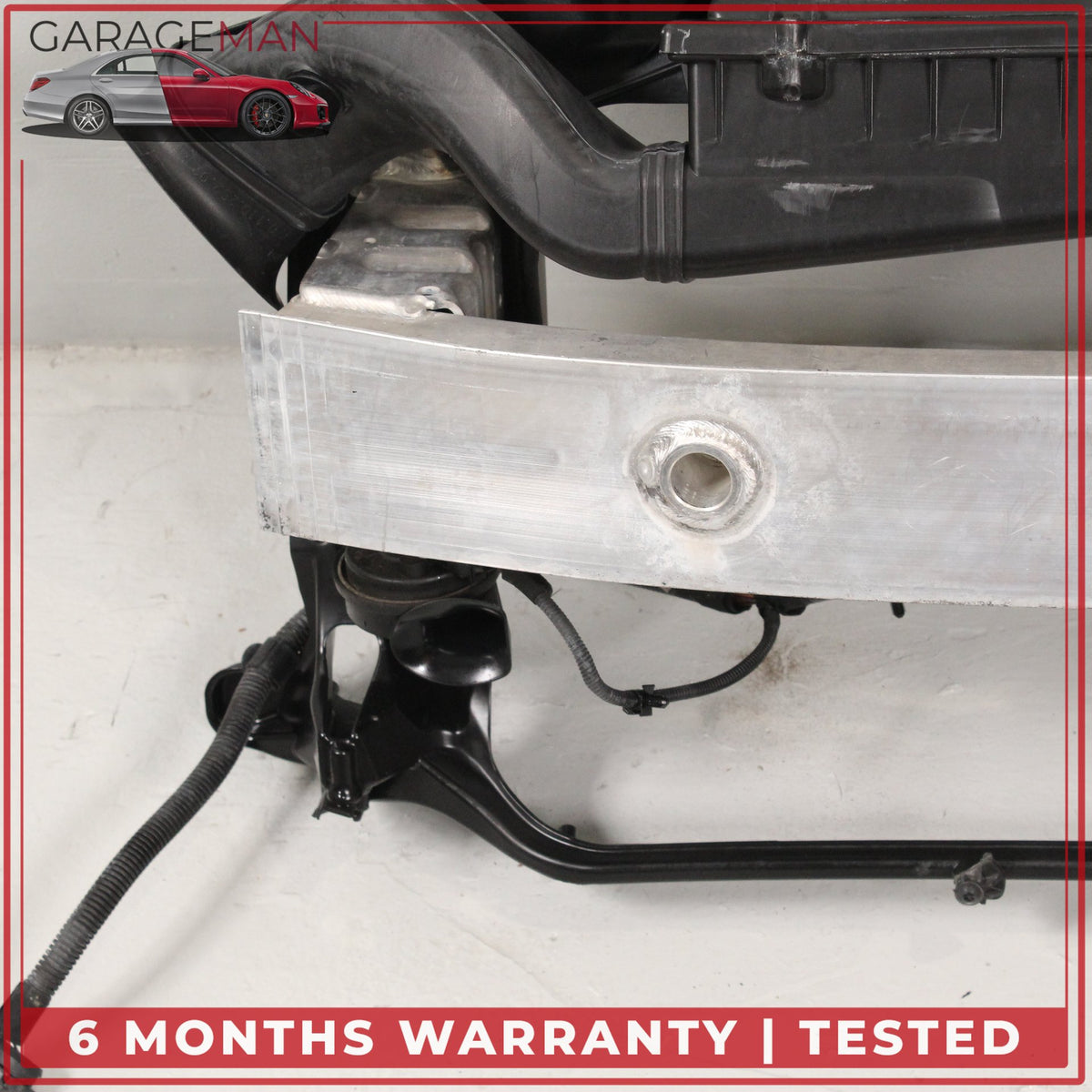 2010-2016 Porsche Panamera 970 Front Radiator Support w/ Air Filter Housing OEM