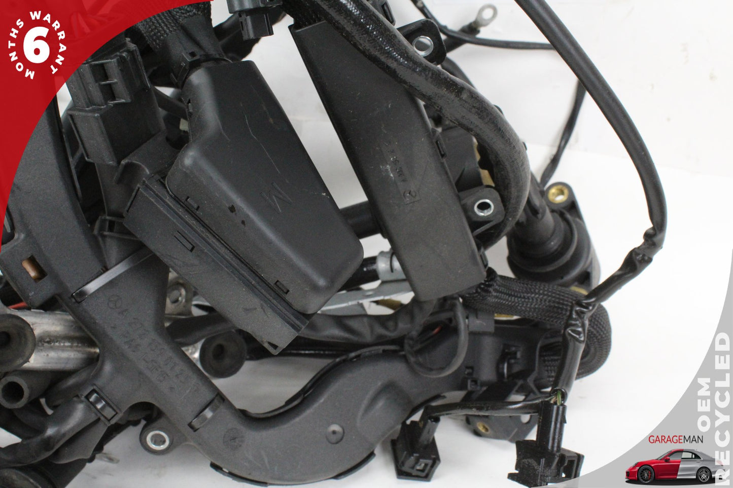 2006-2009 Mercedes W211 E350 Engine Wire Harness Assembly w/ Ignition Coil OEM