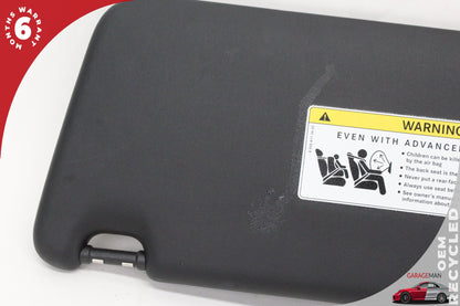 2015-2021 Mercedes W205 C300 Front Right Passenger Side Sun Visor Black OEM