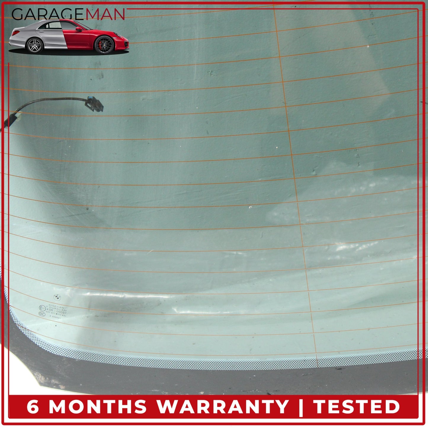 2012-2018 BMW 328d Rear Window Back Glass 7258074