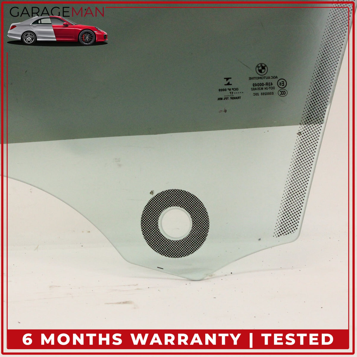 2015-2020 BMW 430i F36 AWD Front Right Door Window Glass 7309734 OEM