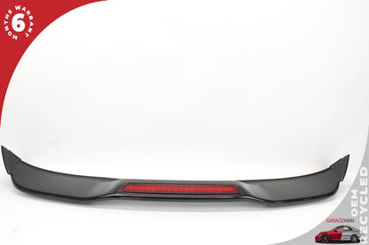 2011-2018 Porsche Cayenne 958 Rear Trunk Lid Spoiler Wing w/ 3rd Brake Light OEM