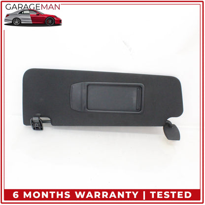 2011-2016 BMW 550i 528i 535i Front Left Driver Side Sun Visor Sunvisor Black OEM