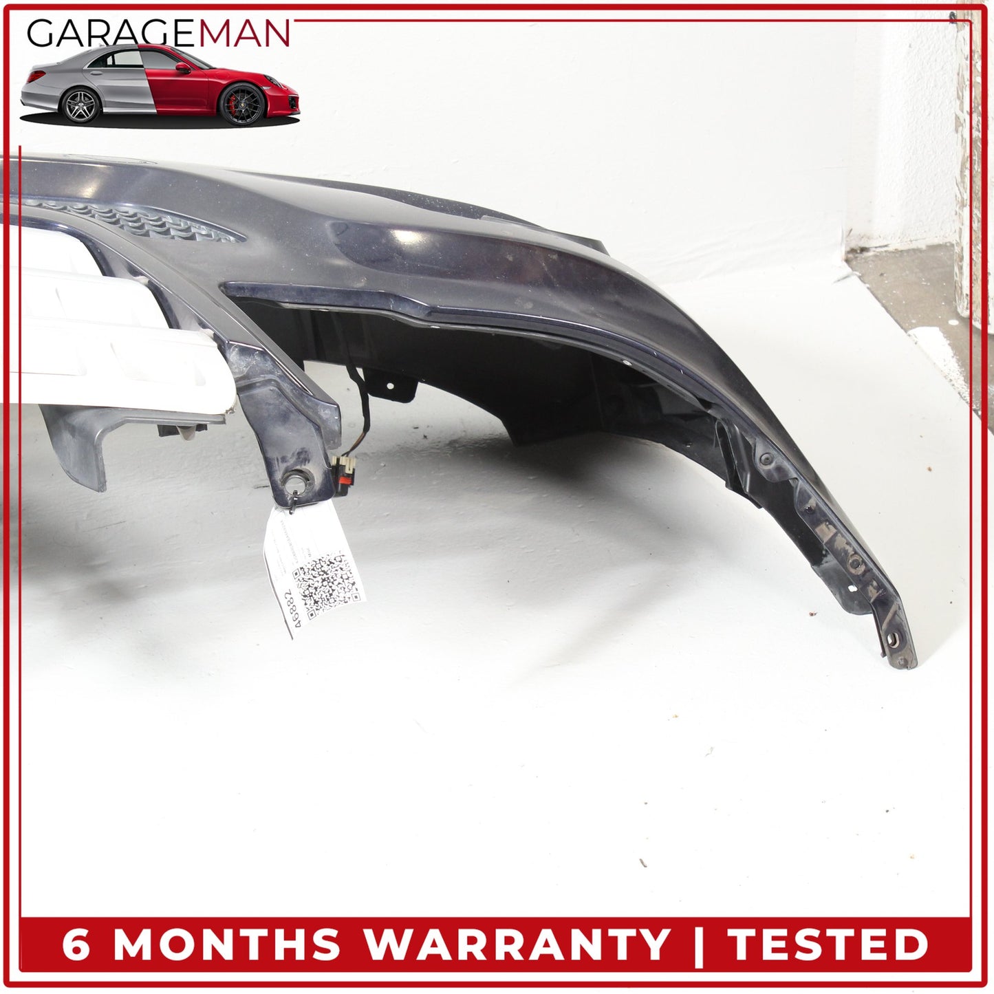 2009-2011 Mercedes W164 ML350 ML550 Base Front Bumper Cover Assembly Blue OEM