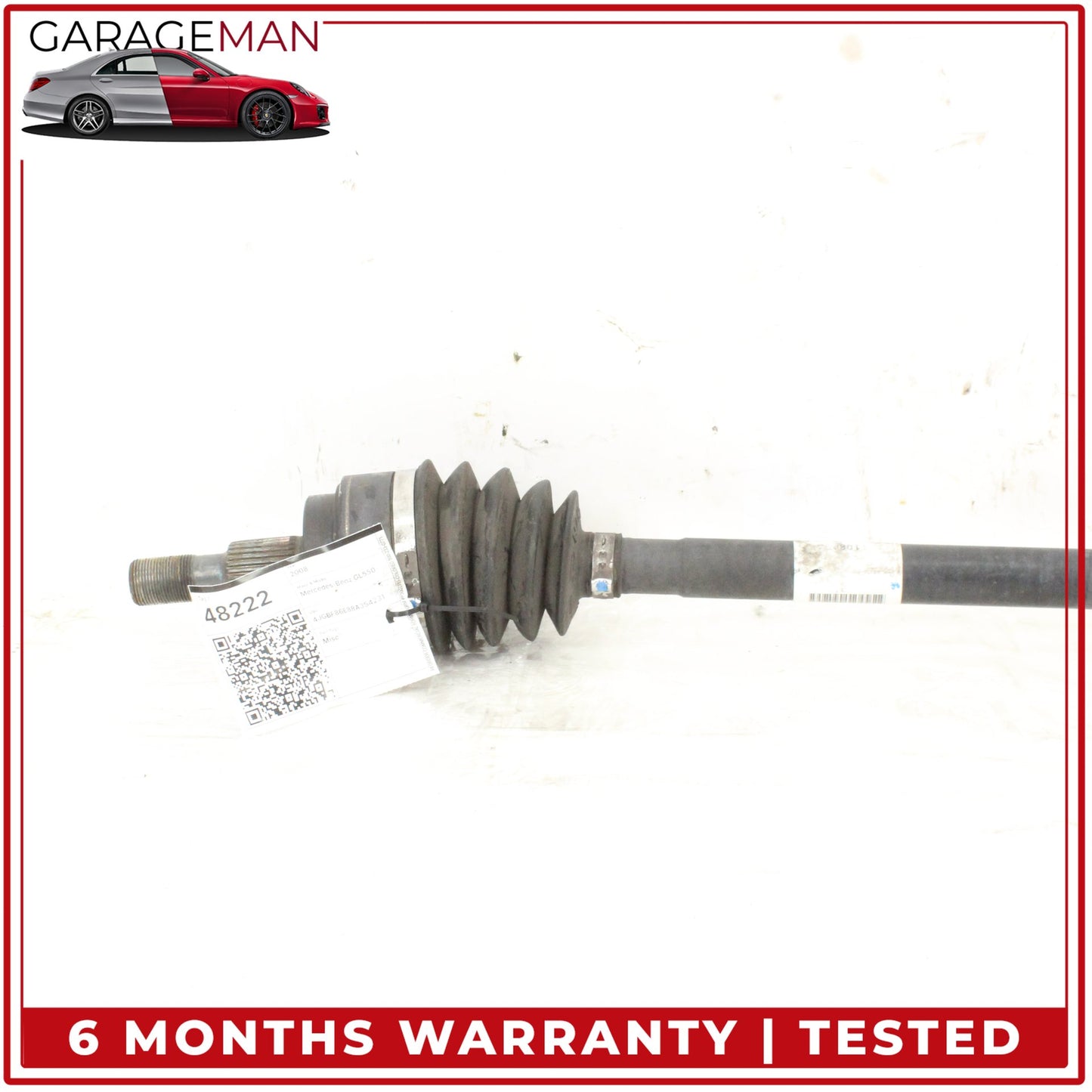 2006-2012 Mercedes X164 GL550 ML350 Rear Left or Right Side Axle Half Shaft OEM
