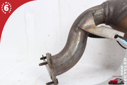 2012-2015 Audi A7 4G Left Exhaust System Pipe Tube w/ Manifold 4G0254200K