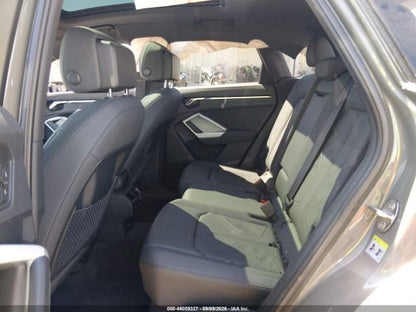 Parting Out- 2021 Audi Q3 Quattro F3- 262