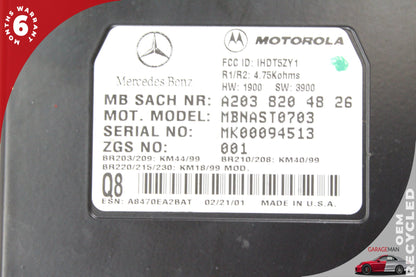 2000-2009 Mercedes W203 C240 Voice Command Control Module Unit 2038204826 OEM