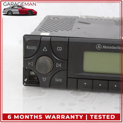 1999-2004 Mercedes R170 SLK320 CLK430 FM/AM Audio Radio Cassette Player OEM