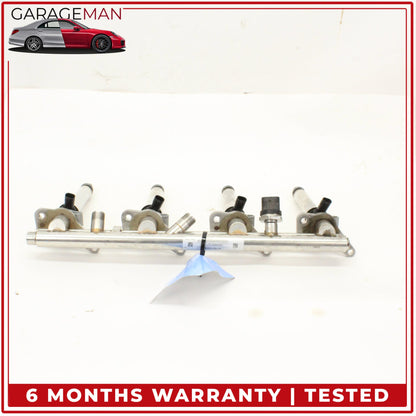 2011-2018 Mercedes W216 CL550 Fuel Injection Rail Line w/ Injectors Right Side