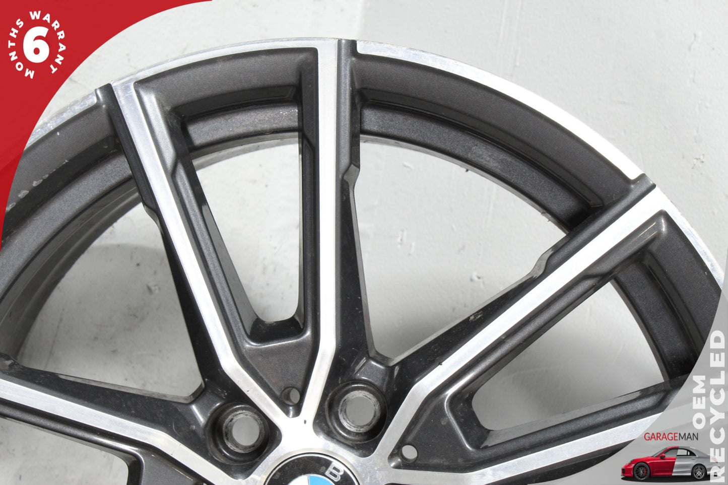 2019-2024 BMW 330i G20 Wheel Rim 18x7.5J ET25 w/ Tire Pressure Sensor 6883522