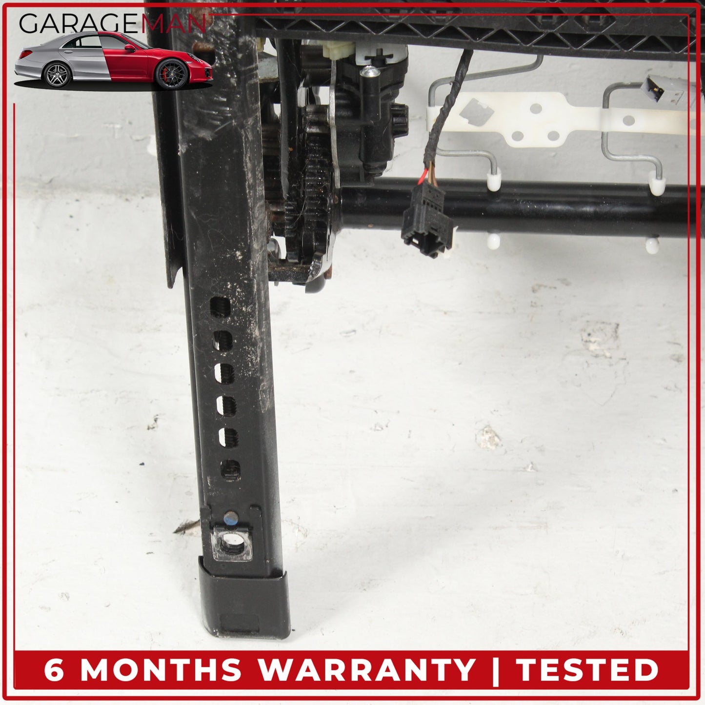 2012-2020 BMW 328i Front Right Seat Track Rail Frame w/ Heat Module & Motors OEM