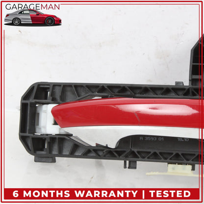 2010-2017 Mercedes C207 E400 Coupe Front Right Side Exterior Door Handle Red OEM
