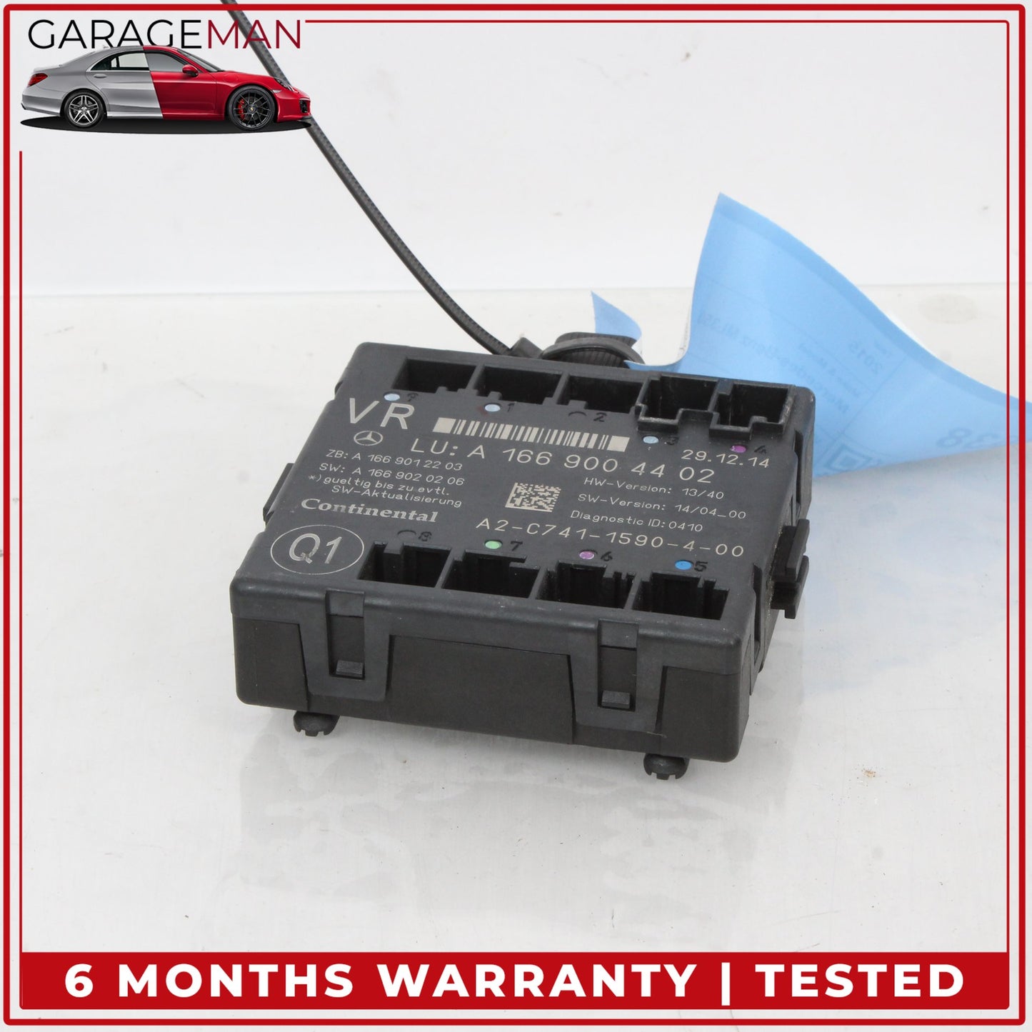 2012-2020 Mercedes W166 ML350 Front Right Door Control Module 1669000618 OEM