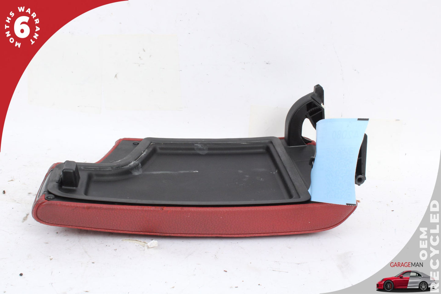 2006-2013 BMW 335is Front Center Console Armrest Lid Cover Red 9133804 OEM