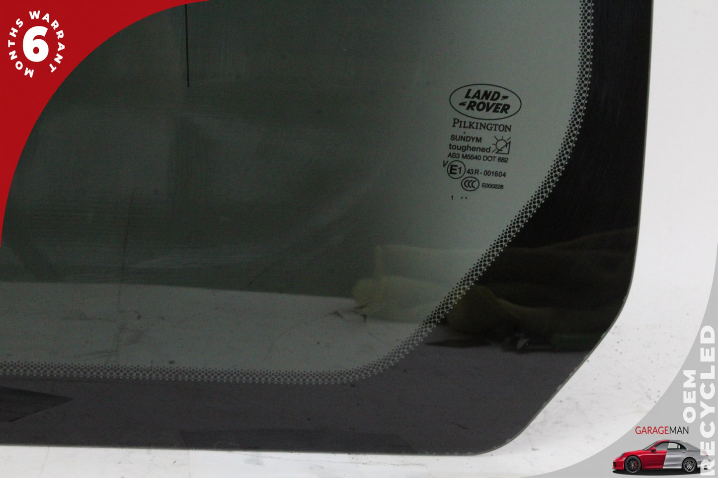 2005-2016 Land Rover LR4 LR3 SUV Rear Left Quarter Window Glass CVB500412 OEM