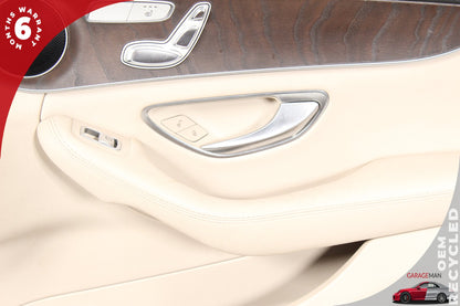 2015-2018 Mercedes W205 C350e C300 Front Right Side Interior Door Panel OEM