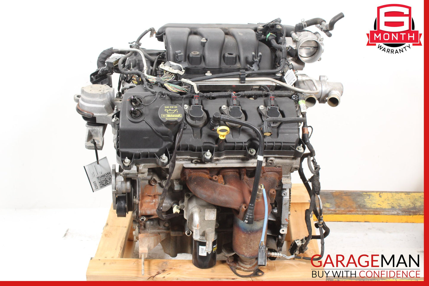 2014-2019 Ford Flex Engine Motor Assembly 3.5L V6 w/o Turbo DB5Z6007B