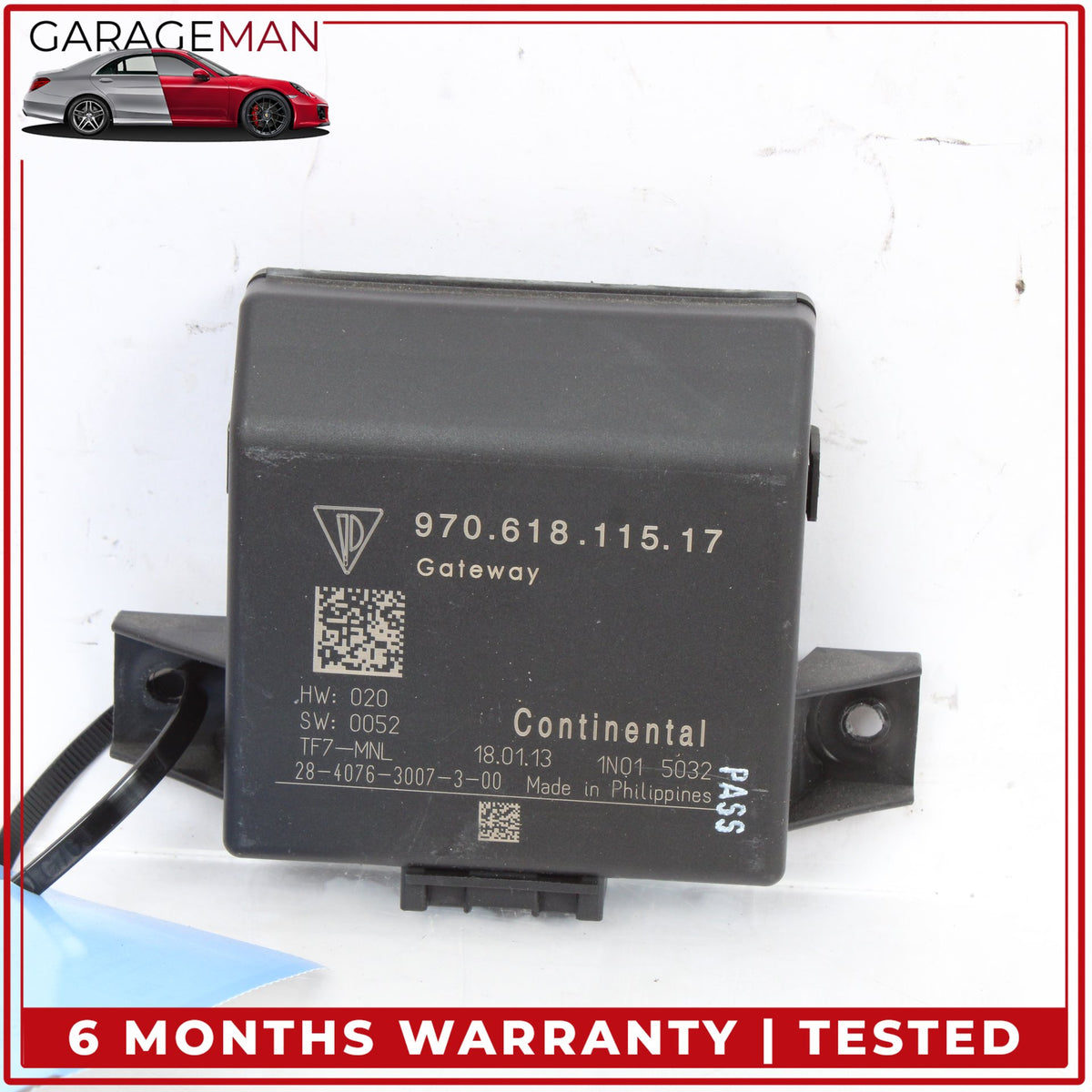 2010-2016 Porsche Panamera 970 Central Gateway Control Module 97061811517 OEM