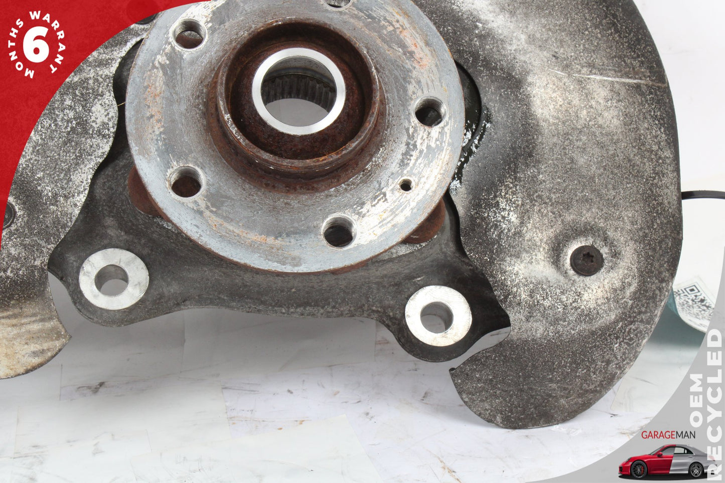 2009-2018 Audi A6 C7 AWD Front Right Spindle Knuckle Wheel Hub 4G0407242 OEM