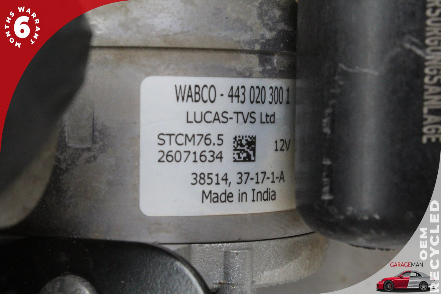 2018-2025 Audi SQ5 Q5 Air Suspension Compressor Pump w/ Bracket 80A616005E OEM
