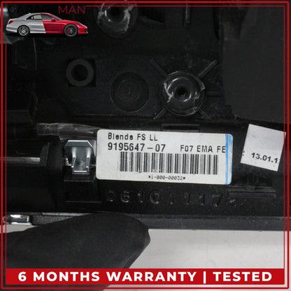 2010-2017 BMW 550i 535i GT F07 Front Left Headlight Control Switch 9195647 OEM