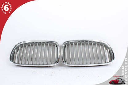2011-2016 BMW F10 550i 528i 535i Front Bumper Grille Set 51137261355 OEM