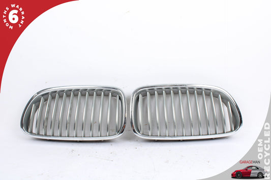 2011-2016 BMW F10 550i 528i 535i Front Bumper Grille Set 51137261355 OEM