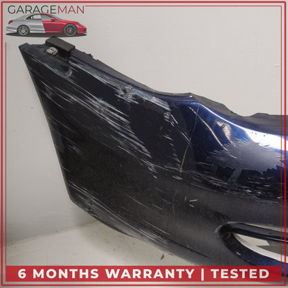 1999-2001 Porsche 911 Carrera 996 Front Bumper Cover Lapis Blue Metallic OEM