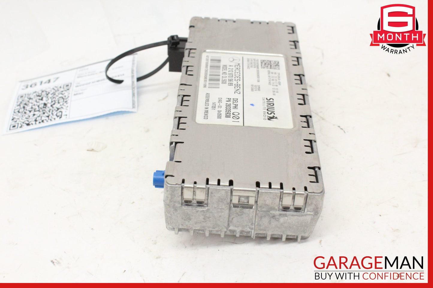 2010-2017 Mercedes W204 C250 Sirius Satellite Radio Receiver 2128705689 OEM