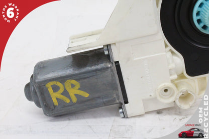2009-2018 Audi A8 Rear Right Window Regulator Motor 8K0959801 OEM