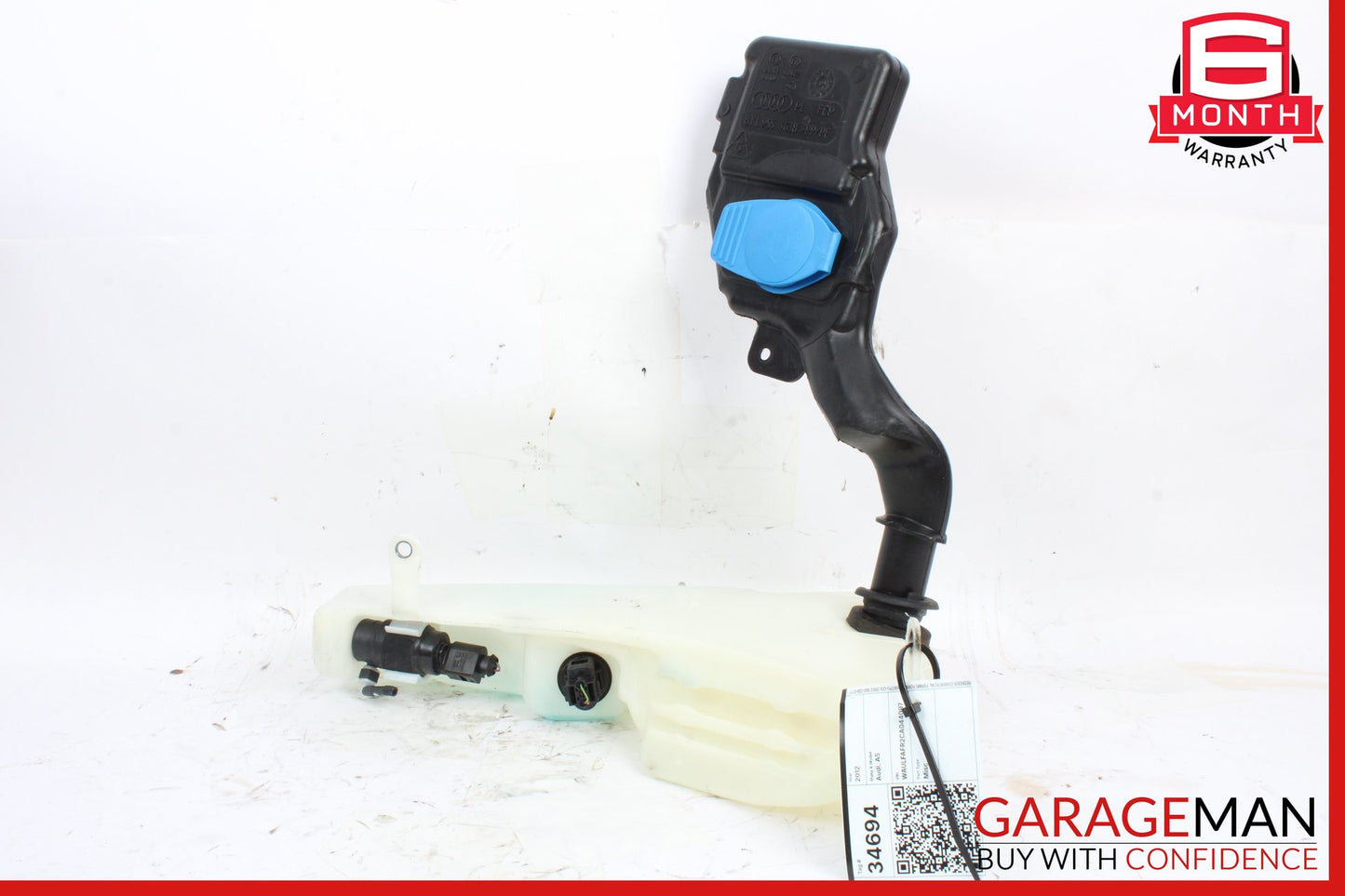 2009-2016 Audi A5 A4 S4 Windshield Washer Fluid Reservoir Tank 8T0955453B OEM