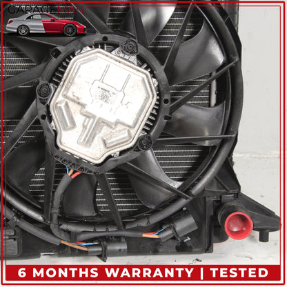 2017-2024 Audi Q7 Engine Cooling Radiator Dual Fan Motor Assembly 8W0121003D OEM