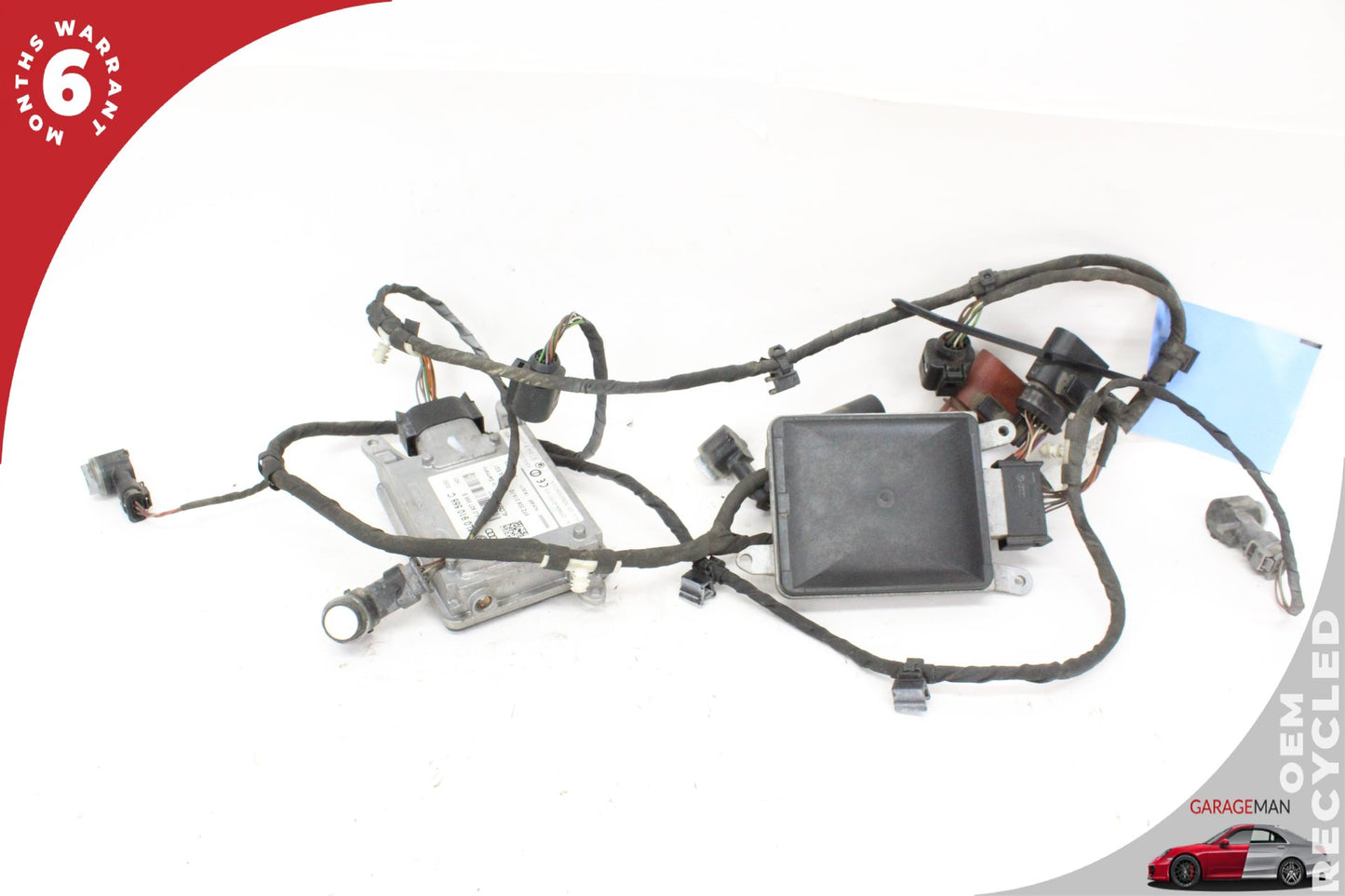 11-15 Audi Q7 Rear Left &amp; Right Blind Spot Sensor w/ Wire Harness &amp; Park Sensor