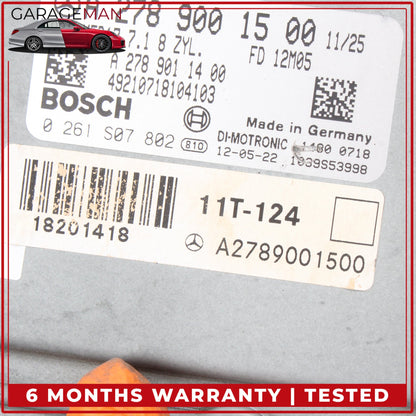2011-2014 Mercedes C207 E550 CLS550 ECU Engine Control Module 2789001500 OEM