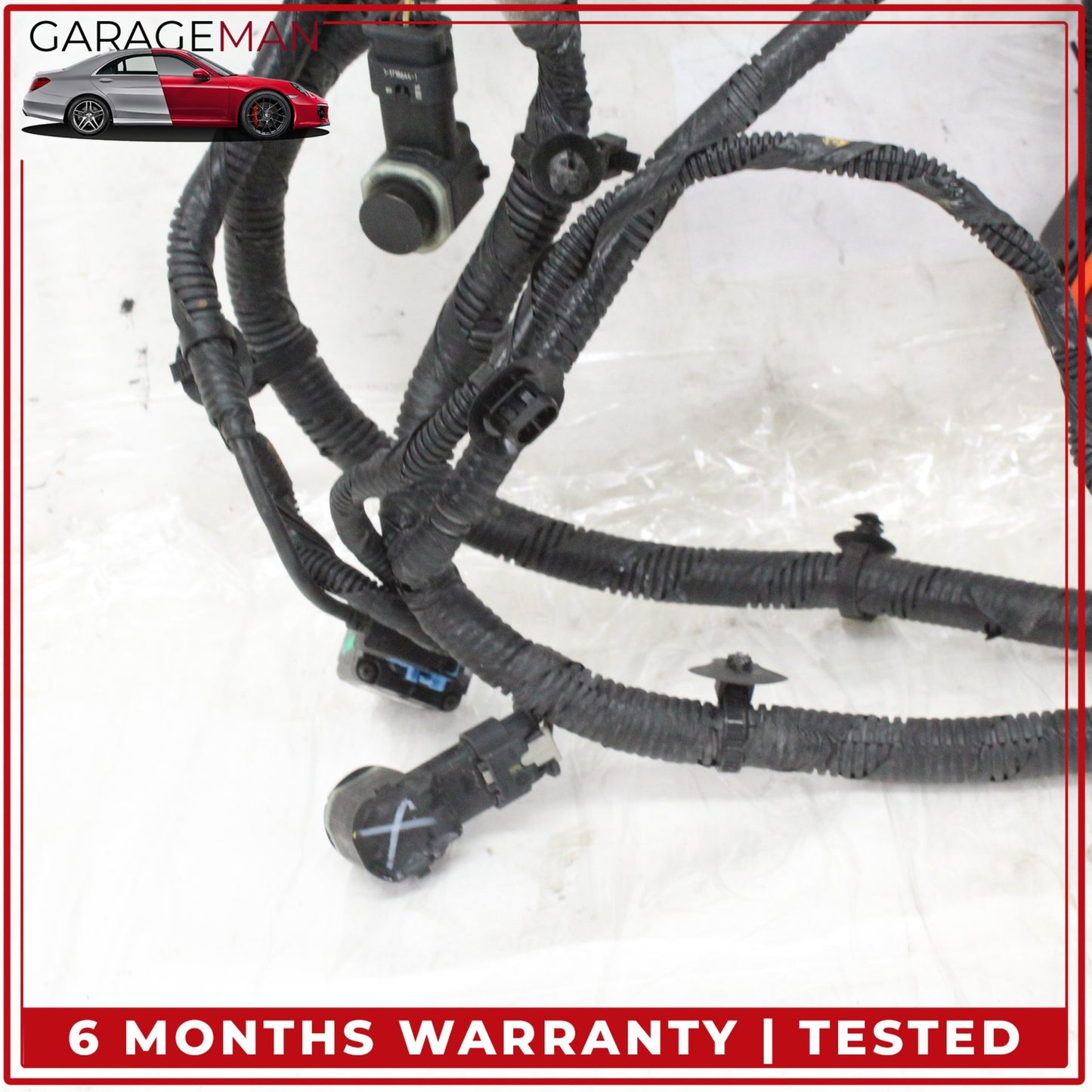 2014-2016 Land Rover LR4 Front Parking Sensors PDC w/ Wire Harness & Camera OEM